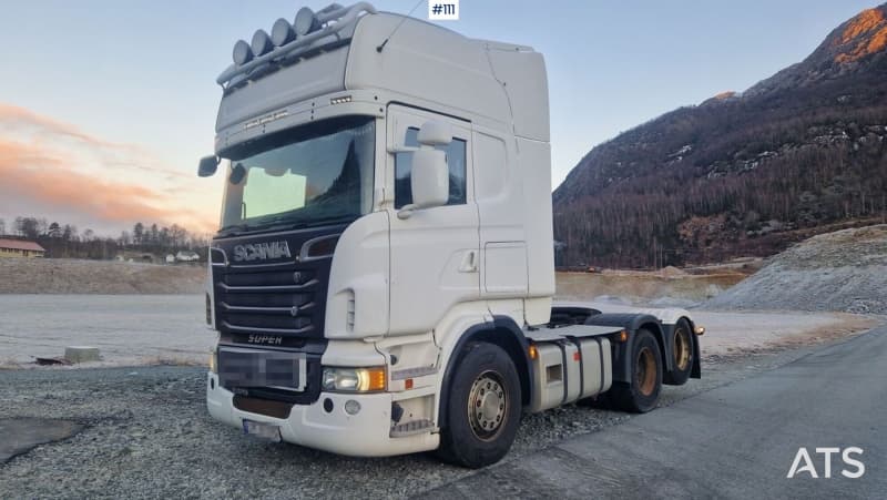 2013 Scania R620 6x2 trekkvogn m/ hydraulikk. Leveres med ny Eu-godkjenning!