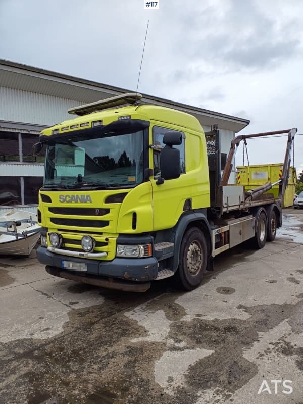 2016 Scania P450 6x2 liftdumper m/ LAXO påbygg