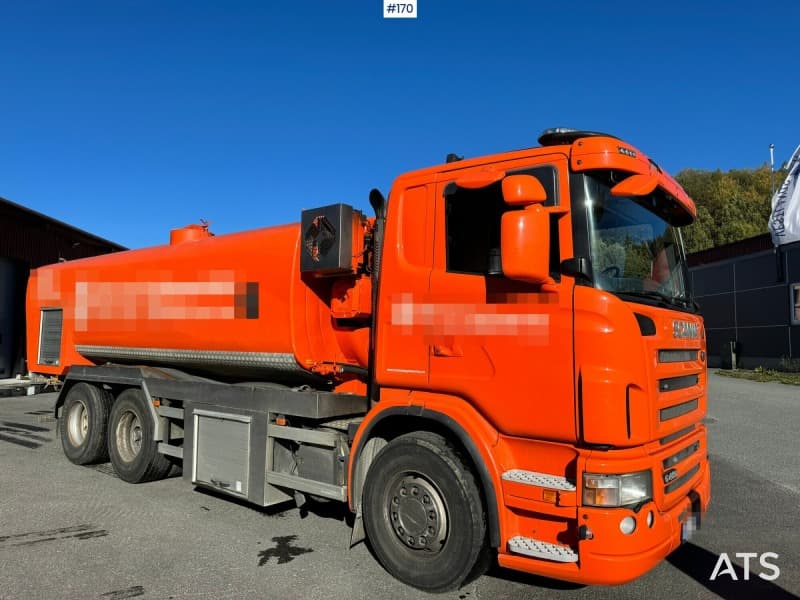 2009 Scania G480 m/ Vanntank 8 m3 og Slamtank 8 m3