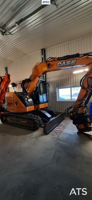 2015 Case CX75C SR w/ Cleaning Bucket