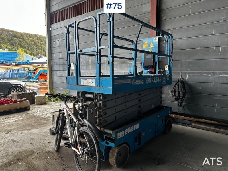 2007 Genie GS 3246 Scissor lift. Delivered certified